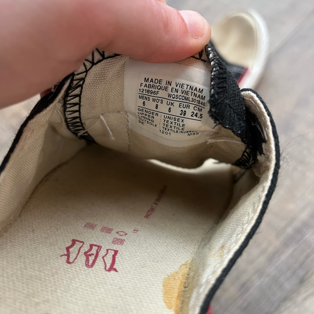 Vintage/Y2K Converse Black Slide Sandals - Picture 3 of 3